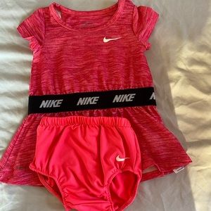 HOT PINK NIKE DRY-FIT DRESS